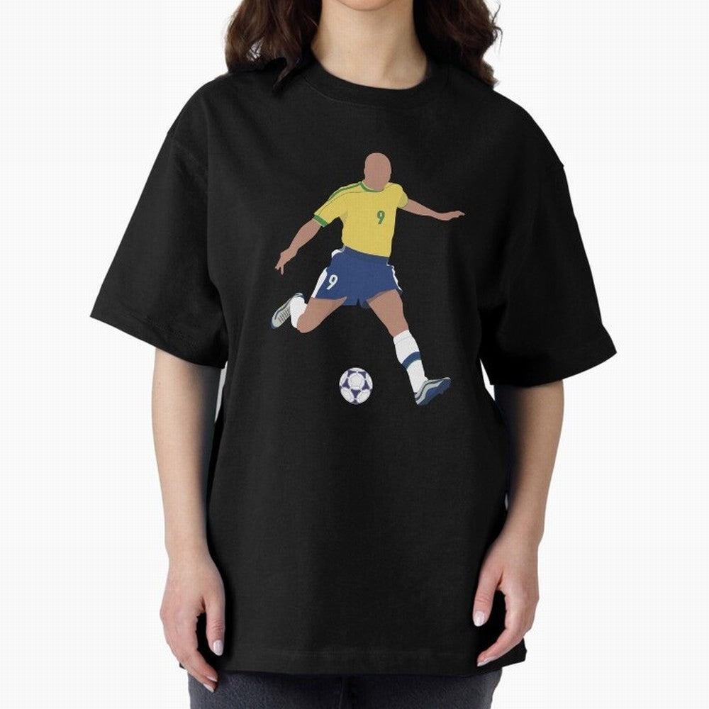 Ronaldo Lu¨ªs Naz¨¢rio de Lima - R9 Oversized T-Shirt Build the FIFA World Cup 2026 Group Stage Journey through Cristiano Ronaldo Highlights, France and Portugal Pride, Football Passion, Legendary Performances, Festival Vibes and Supporter