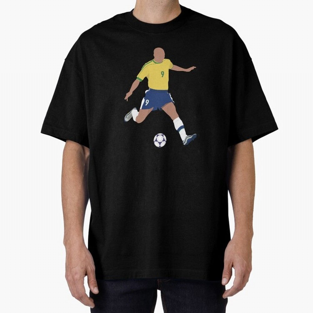 Ronaldo Lu¨ªs Naz¨¢rio de Lima - R9 Oversized T-Shirt Build the FIFA World Cup 2026 Group Stage Journey through Cristiano Ronaldo Highlights, France and Portugal Pride, Football Passion, Legendary Performances, Festival Vibes and Supporter