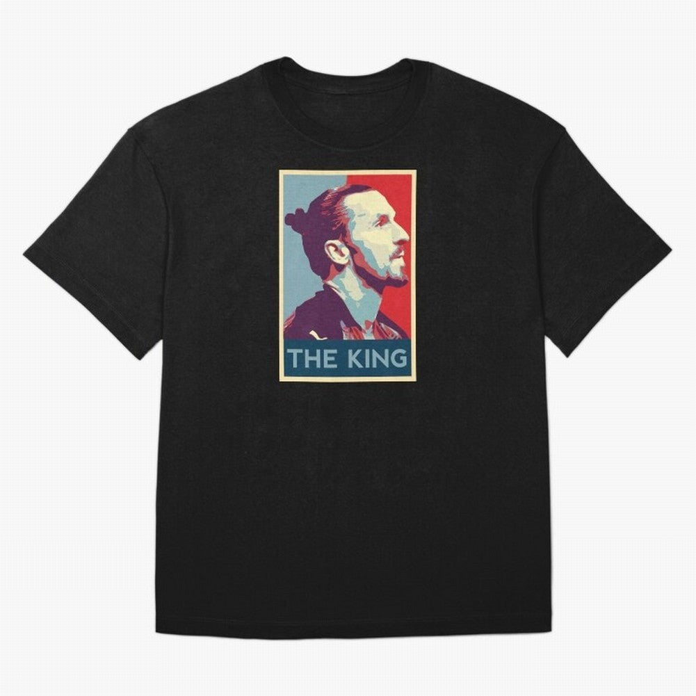 Ibrahimovic Hope Poster Oversized T-Shirt Keep Football History Alive during Global Football Passion for FIFA World Cup 2026 USA Canada Mexico, Inspired by Cristiano Ronaldo, Haaland and CR7, Argentina, Football History, Final Match Energy, Crowd