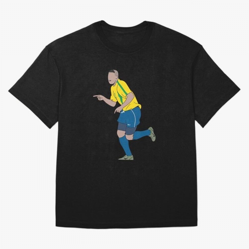 Ronaldo R9 Brazil (2002 WC) Oversized T-Shirt Celebrate Global Passion for the FIFA World Cup 2026 Group Stage Journey through Neymar, Haaland and Cristiano Ronaldo Highlights, Argentina Pride, Retro Football Energy, Iconic Rivalries, Trophy Chase