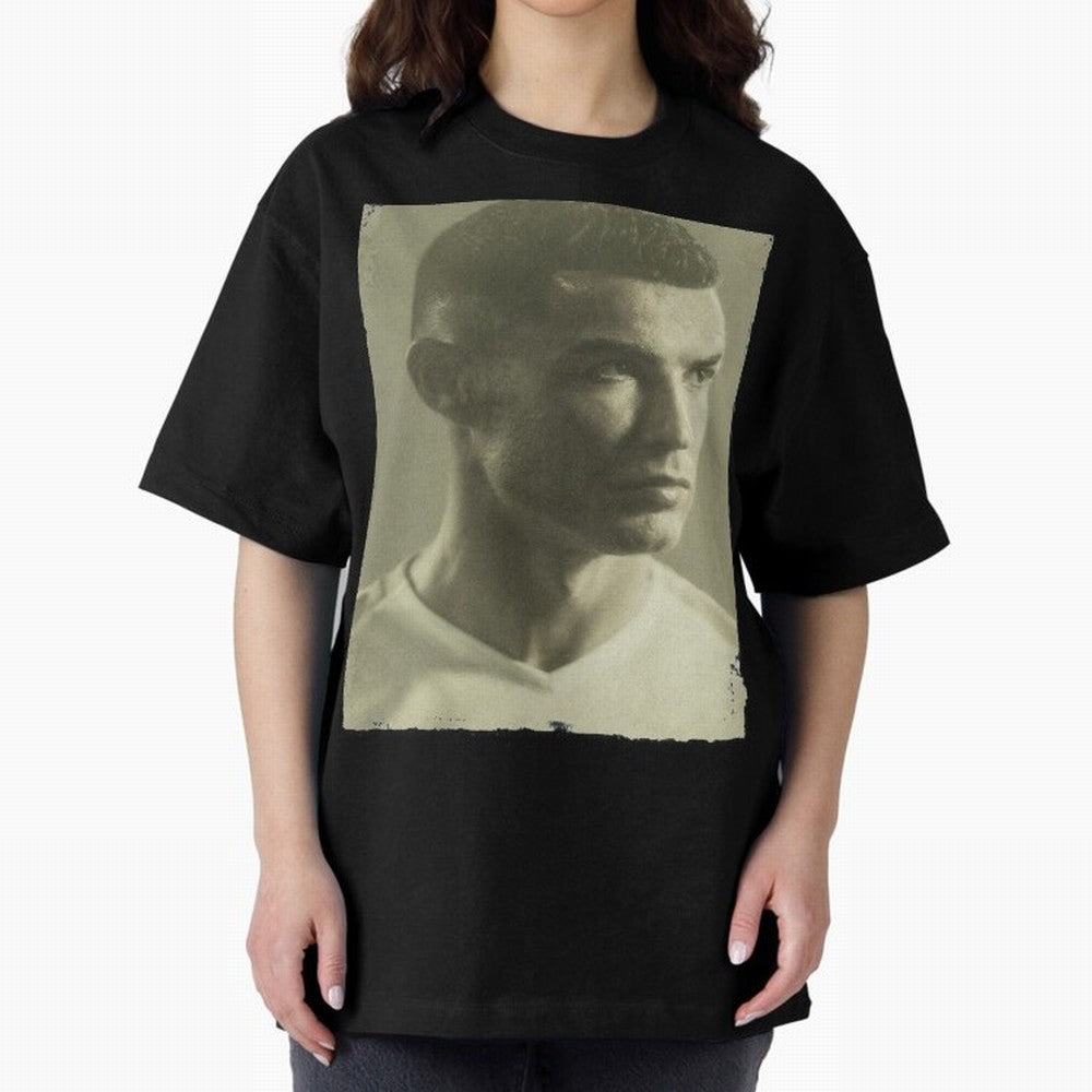 Cristiano Ronaldo Fan Art Oversized T-Shirt Show Up for the Glory of Global Football Passion for FIFA World Cup 2026 Group Stage, Built around Haaland and Mbappe, Spain and Netherlands, Stadium Chants, National Pride, Trophy Dreams and