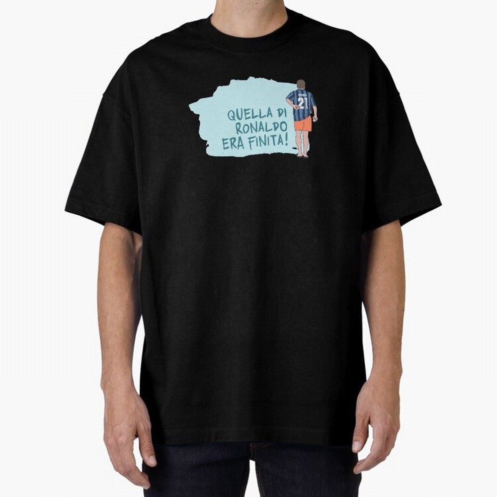 Sforza, quella di Ronaldo era finita! - AGG Oversized T-Shirt Celebrate the Next Chapter of FIFA World Cup 2026 Spirit, Centered on France, Mbappe, Football Festival Excitement, Trophy Ambitions, Country Rivalries and Star Player Buzz; Ideal for