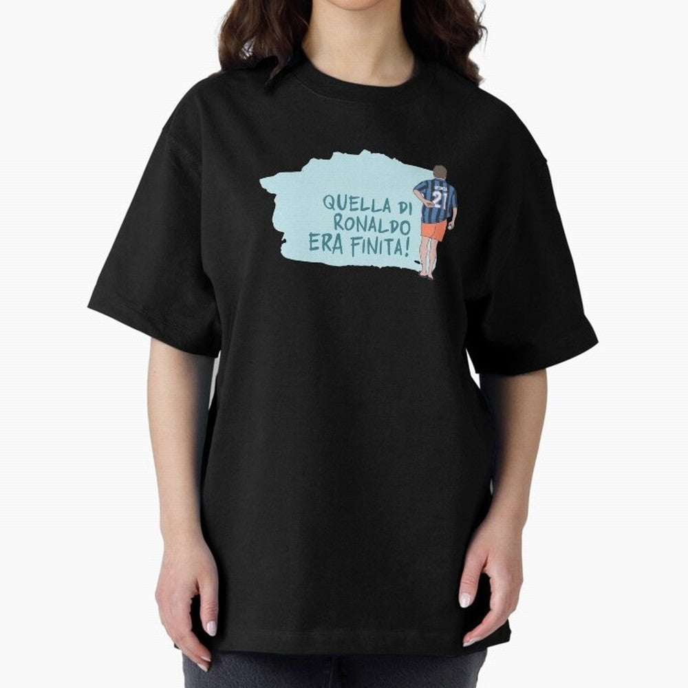 Sforza, quella di Ronaldo era finita! - AGG Oversized T-Shirt Celebrate the Next Chapter of FIFA World Cup 2026 Spirit, Centered on France, Mbappe, Football Festival Excitement, Trophy Ambitions, Country Rivalries and Star Player Buzz; Ideal for