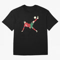 Cristiano Ronaldo CR7 Portugal Oversized T-Shirt Celebrate Rivalries and Pride in Match Day Hype around FIFA World Cup 2026 Group Stage, Messi, Netherlands, Vintage Soccer Flavor, Modern Football Stars, National Flags and Final Night Emotion;