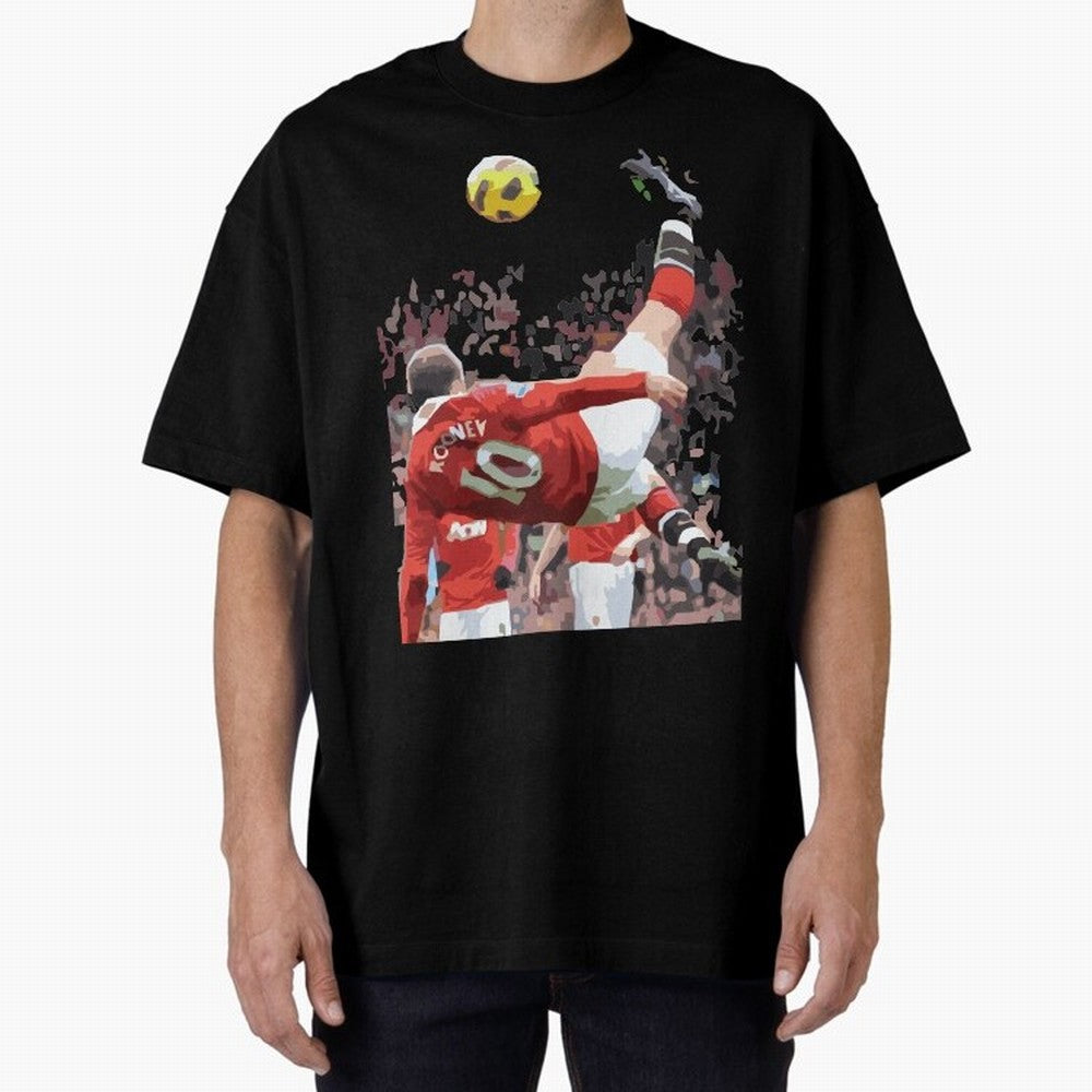 WAYNE ROONEY Oversized T-Shirt Stand Out with Spirit from Global Football Passion for FIFA World Cup 2026 Group Stage, Highlighting Messi, Neymar and Mbappe, Argentina, Stadium Memories, Football Loyalty, International Chants and Championship