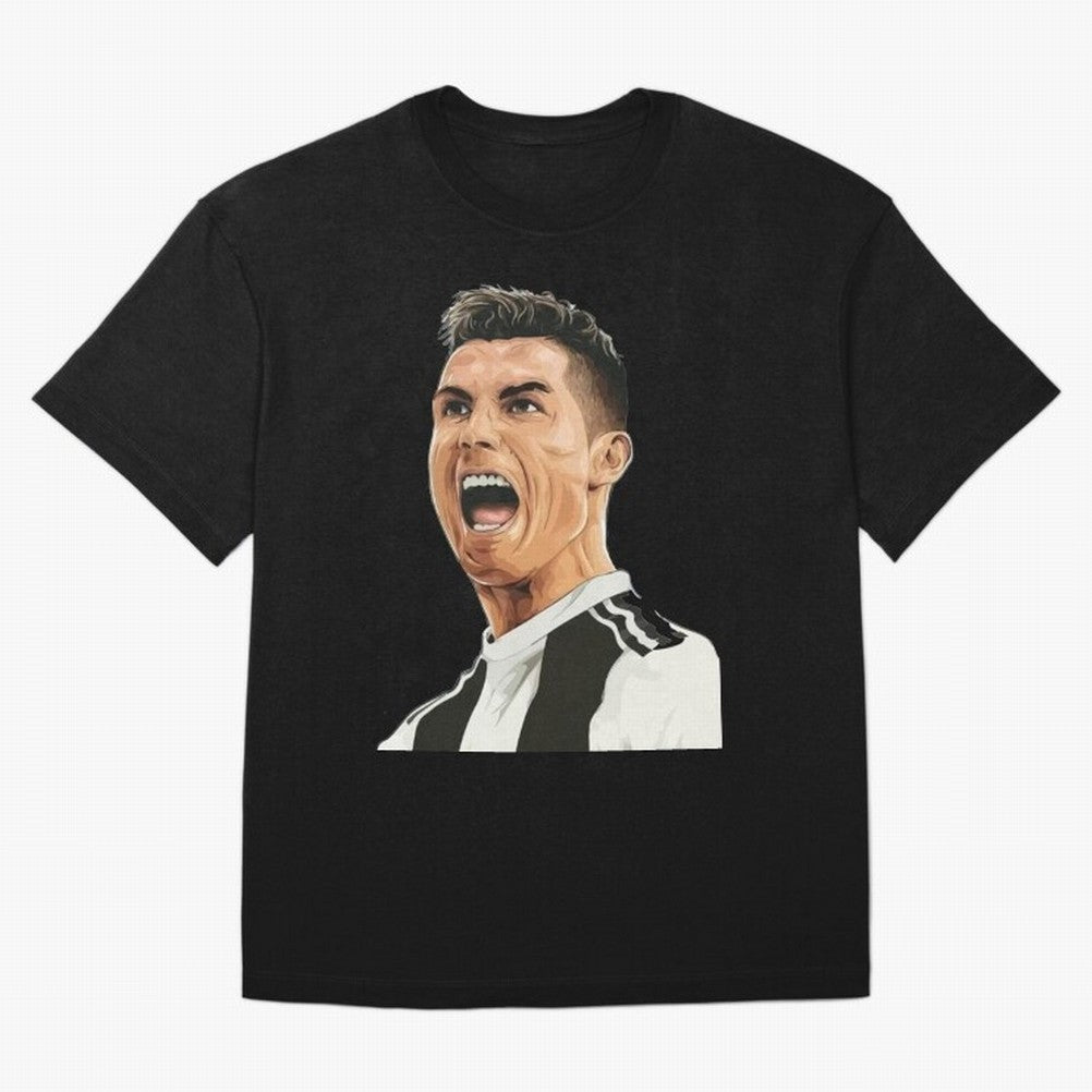 Ronaldo Ronaldo Oversized T-Shirt Elevate Match Day Hype around FIFA World Cup 2026 Group Stage, CR7 and Messi, Argentina, France and Brazil, Sports Nostalgia, International Competition, Famous Players and Unforgettable Victories; Perfect for