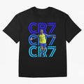 Christiano Ronaldo CR7 Oversized T-Shirt Show Match Day Excitement for FIFA World Cup 2026 for Fans of Mbappe and Neymar and Spain, Bringing Soccer Culture, Superstar Moments, National Team Dreams and Competitive Fire; Great for Supporters Who Love
