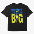 Inspired To Dream Big Oversized T-Shirt Celebrate Soccer Greatness during FIFA World Cup 2026 Group Stage Spirit, Built around Portugal, Spain and Germany, Cristiano Ronaldo, Retro Football Energy, Iconic Rivalries, Trophy Chase Drama and Stadium