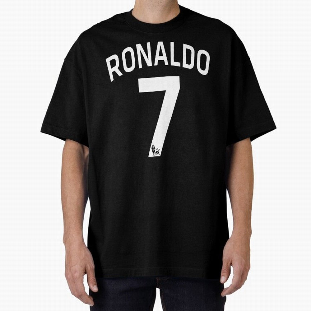 Ronaldo 7 Oversized T-Shirt Represent the Passion of FIFA World Cup 2026 Group Stage with CR7 and Messi, Brazil, Portugal and Argentina Energy, Global Supporter Spirit, Legendary Goals, National Colors and Tournament Celebration; Ideal for Fans Who