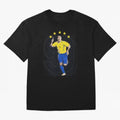 Ronaldo Fenomeno Oversized T-Shirt Create FIFA World Cup 2026 Spirit, Featuring Spain, CR7 and Messi, Global Supporter Spirit, Legendary Goals, National Colors and Tournament Celebration; Perfect for People Who Love Argentina, Brazil, France,