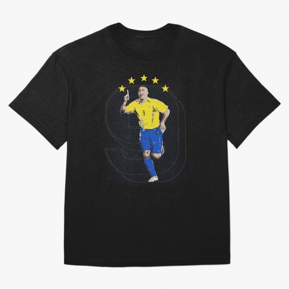 Ronaldo Fenomeno Oversized T-Shirt Create FIFA World Cup 2026 Spirit, Featuring Spain, CR7 and Messi, Global Supporter Spirit, Legendary Goals, National Colors and Tournament Celebration; Perfect for People Who Love Argentina, Brazil, France,