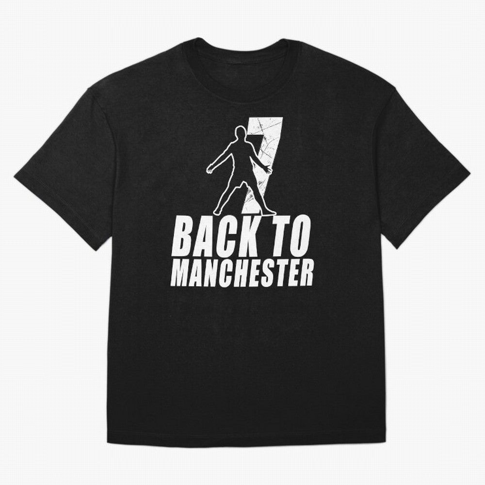Men Back to manchester, Welcome to manchester Oversized T-Shirt Celebrate Golden Goal Energy in FIFA World Cup 2026 Group Stage Driven by Messi, Neymar and Mbappe, England, France and Netherlands Energy, Stadium Memories, Football Loyalty,
