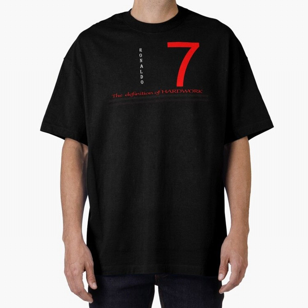 Christiano Ronaldo T-shirts Oversized T-Shirt Carry National Pride through FIFA World Cup 2026 Group Stage Spirit, Capturing Argentina, Mbappe and Neymar, Retro Football Energy, Iconic Rivalries, Trophy Chase Drama and Stadium Atmosphere; Built for