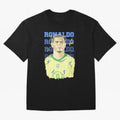 Ronaldo Oversized T-Shirt Carry National Pride through FIFA World Cup 2026 with Messi, Neymar and Mbappe, Brazil, Portugal and Argentina Energy, Game Day Rituals, Football Legends, Country Pride and the Road to the Final; Perfect for People Who