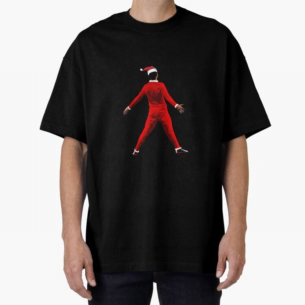All I Want For Christmas Is Siuuu CR7 fans Christian Ronaldo Xmas Oversized T-Shirt Honor Champions and Dreams in FIFA World Cup 2026 USA Canada Mexico Spirit, Filled with England and Germany, Haaland and Mbappe, Soccer Culture, Superstar Moments,