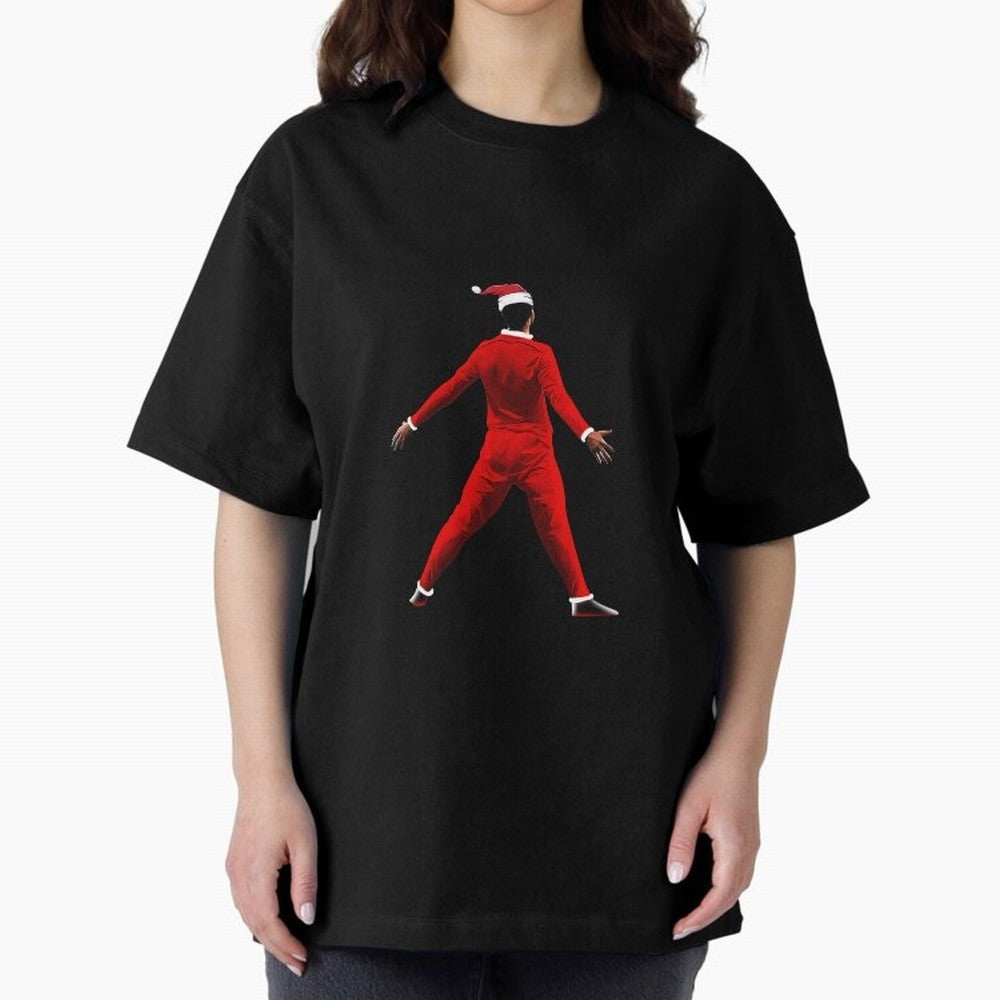 All I Want For Christmas Is Siuuu CR7 fans Christian Ronaldo Xmas Oversized T-Shirt Honor Champions and Dreams in FIFA World Cup 2026 USA Canada Mexico Spirit, Filled with England and Germany, Haaland and Mbappe, Soccer Culture, Superstar Moments,