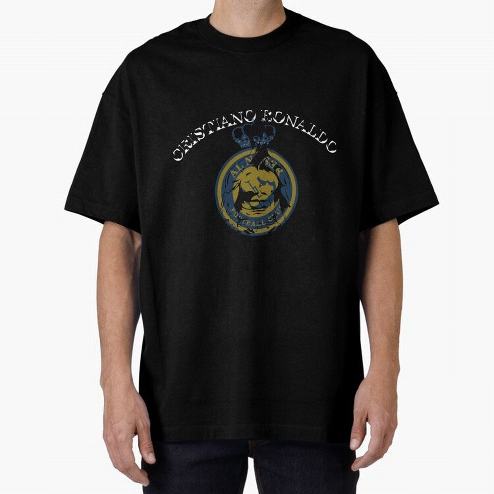 Ronaldo CR7 al nassr Oversized T-Shirt Honor the Football Icons of Match Day Hype around FIFA World Cup 2026 Group Stage, Mbappe and Neymar, Brazil, Portugal and Argentina, Goal Celebration Energy, Supporter Heritage, Football Icons and Worldwide