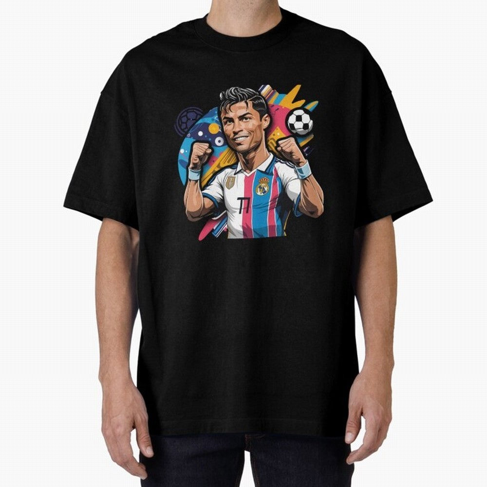 Cristiano Ronaldo cr7 Oversized T-Shirt Turn Football Passion into FIFA World Cup 2026 USA Canada Mexico Driven by CR7, England, France and Netherlands Energy, Classic Soccer Heritage, Championship Pressure, Fan Loyalty and International Pride;