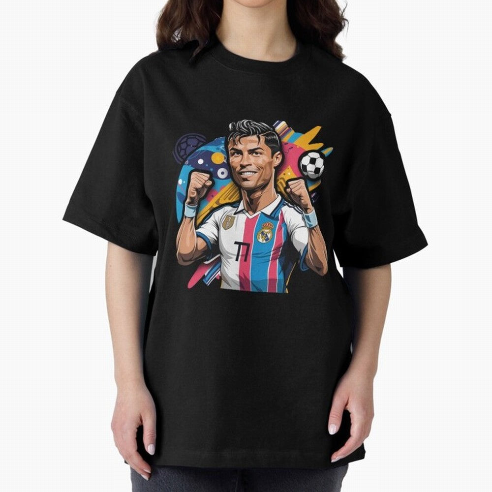 Cristiano Ronaldo cr7 Oversized T-Shirt Turn Football Passion into FIFA World Cup 2026 USA Canada Mexico Driven by CR7, England, France and Netherlands Energy, Classic Soccer Heritage, Championship Pressure, Fan Loyalty and International Pride;