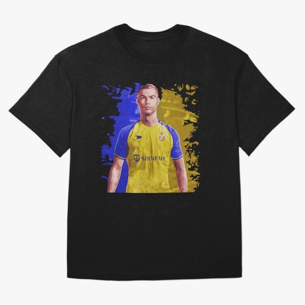 Ronaldo CR7 al nassr Oversized T-Shirt Represent Fans Who Live for FIFA World Cup 2026 Group Stage Connected to Messi and Cristiano Ronaldo, Germany Energy, Retro Football Energy, Iconic Rivalries, Trophy Chase Drama and Stadium Atmosphere; Made