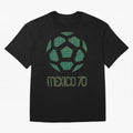 Mexico 70 World Cup Oversized T-Shirt Bring Champion Energy into FIFA World Cup 2026 USA Canada Mexico for Fans of Messi and Cristiano Ronaldo and England, France and Netherlands, Bringing Championship Spirit, Famous Goals, Roaring Crowds and