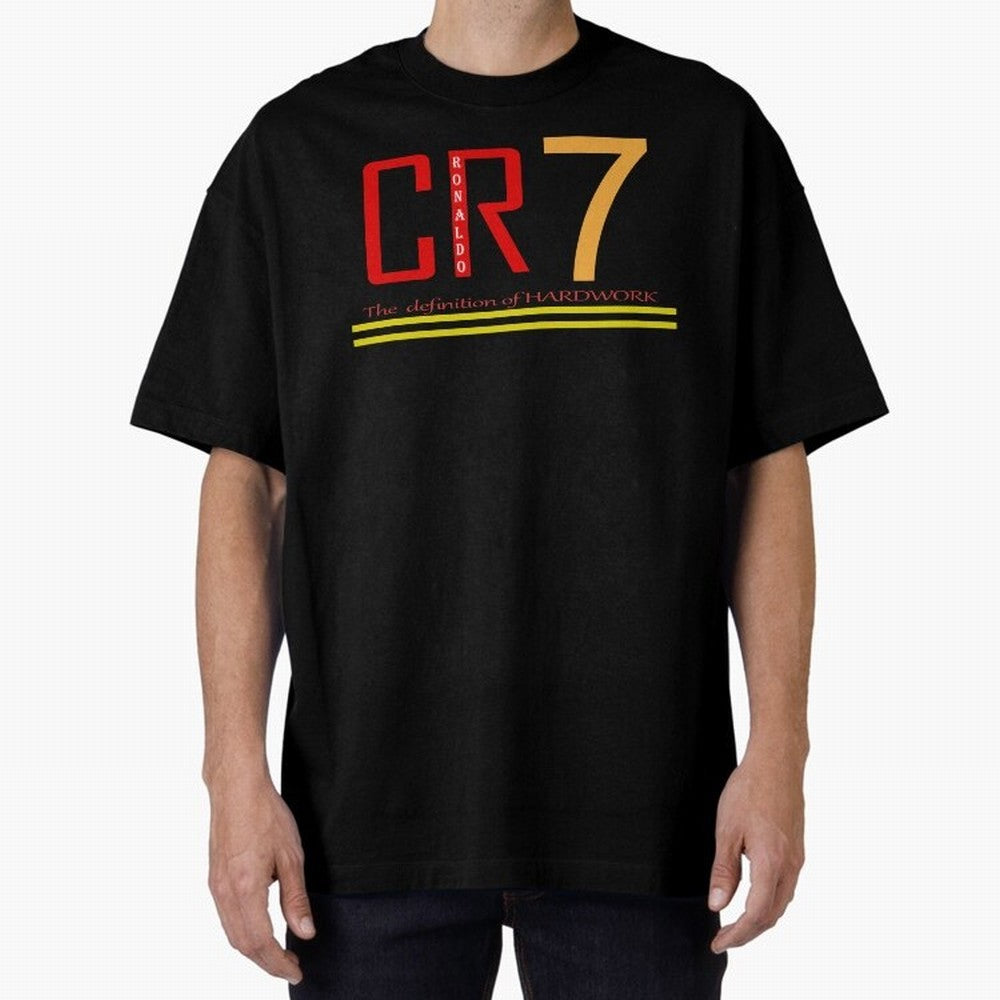 Christiano Ronaldo T-shirts Oversized T-Shirt Upgrade Match Day Hype around FIFA World Cup 2026, Messi, CR7 and Mbappe, Netherlands, Football History, Final Match Energy, Crowd Noise and Once in a Lifetime Moments; Perfect for Fans, Collectors,