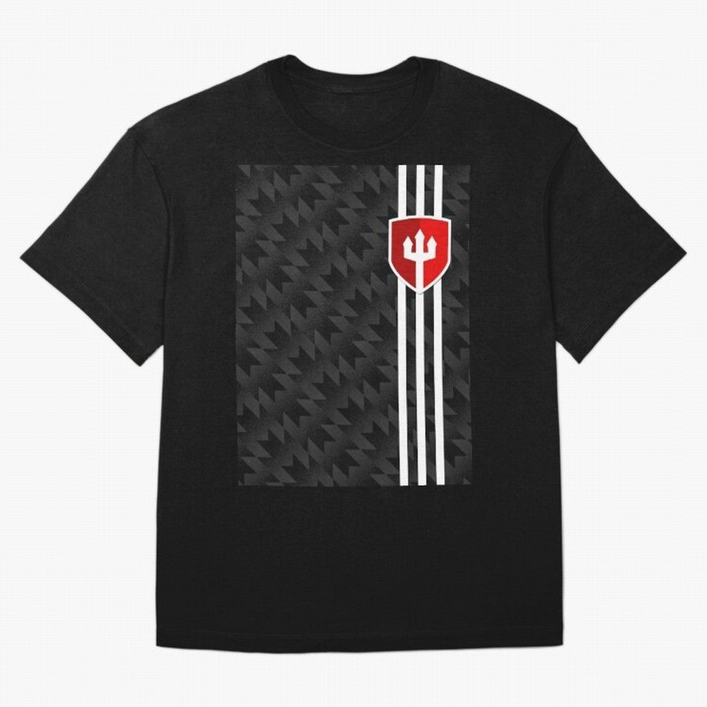 Manchester United 2017/18 3rd Kit Jersey Pattern Oversized T-Shirt Enjoy the Biggest Football Party of the FIFA World Cup 2026 USA Canada Mexico Journey through Cristiano Ronaldo, Haaland and CR7 Highlights, Portugal, Spain and Germany Pride, Fan