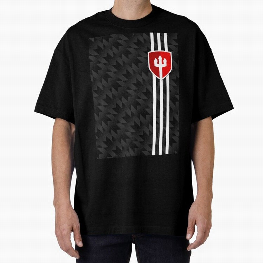 Manchester United 2017/18 3rd Kit Jersey Pattern Oversized T-Shirt Enjoy the Biggest Football Party of the FIFA World Cup 2026 USA Canada Mexico Journey through Cristiano Ronaldo, Haaland and CR7 Highlights, Portugal, Spain and Germany Pride, Fan