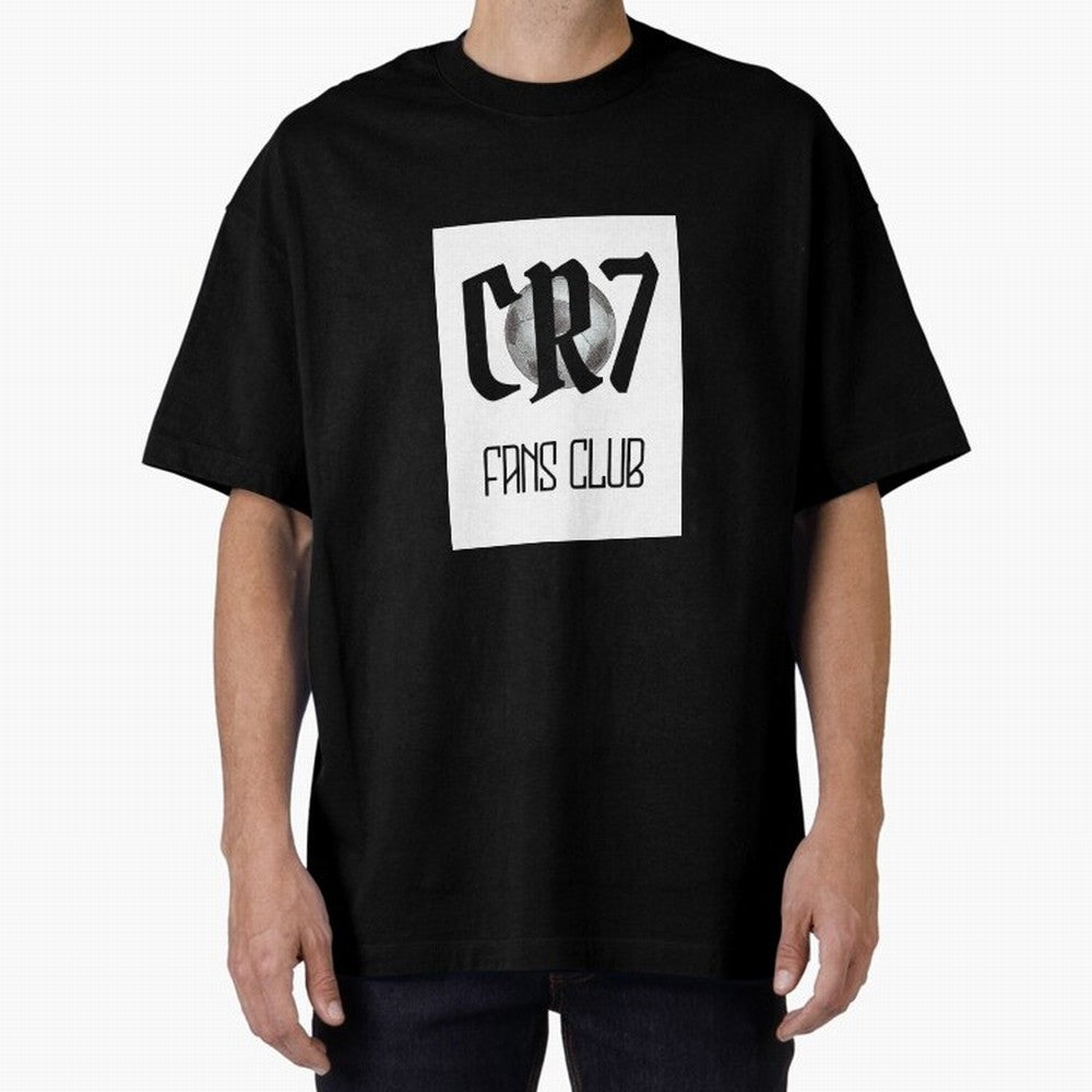 CR7 Oversized T-Shirt Celebrate National Team Dreams in Match Day Hype around FIFA World Cup 2026 Group Stage, Neymar, Argentina and Brazil, Championship Spirit, Famous Goals, Roaring Crowds and International Football Unity; Ideal for Passionate