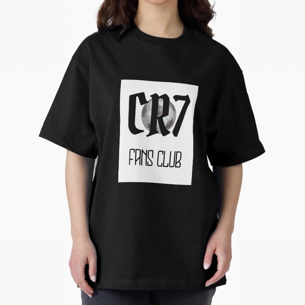 CR7 Oversized T-Shirt Celebrate National Team Dreams in Match Day Hype around FIFA World Cup 2026 Group Stage, Neymar, Argentina and Brazil, Championship Spirit, Famous Goals, Roaring Crowds and International Football Unity; Ideal for Passionate