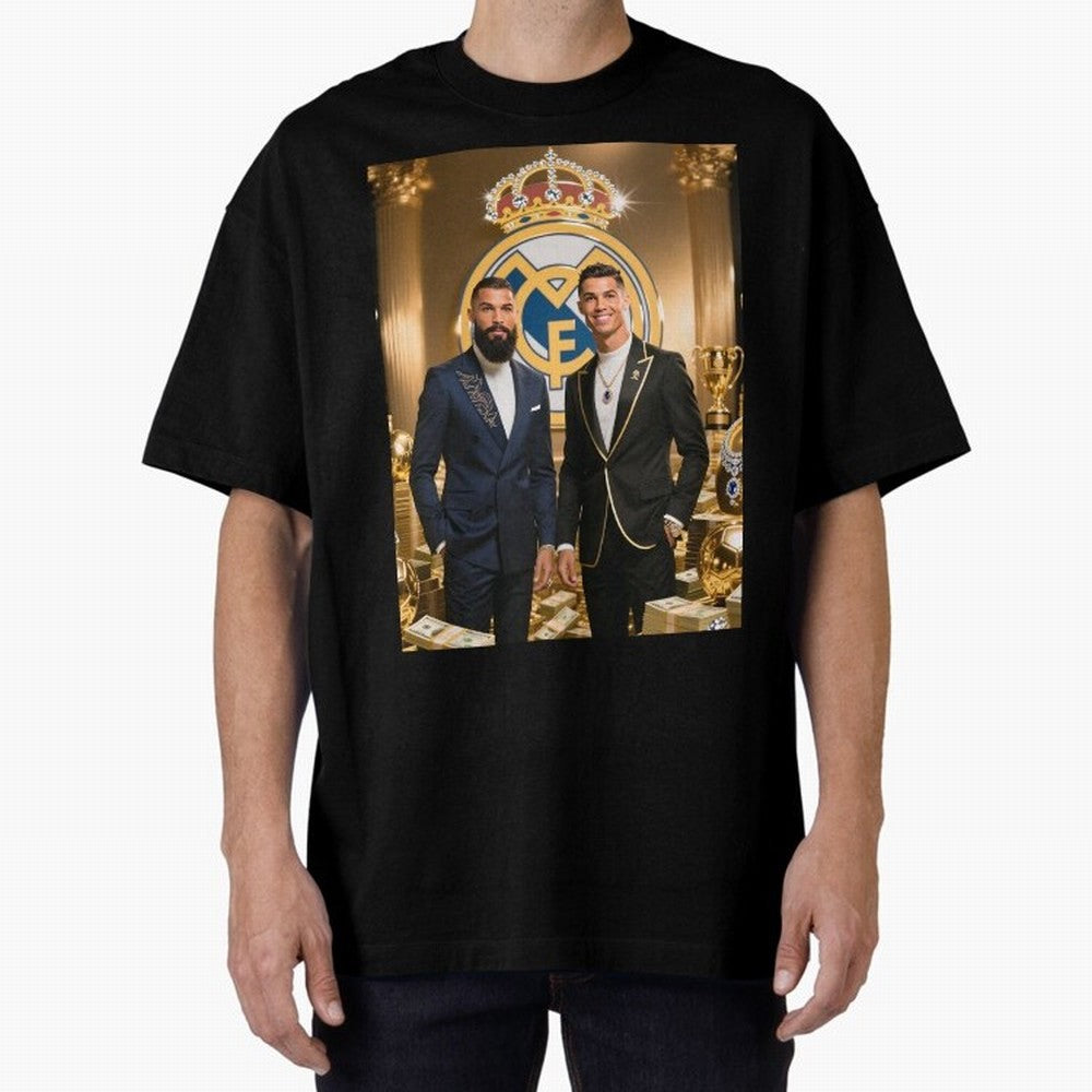 Viking Stars Oversized T-Shirt Join Supporters Worldwide for FIFA World Cup 2026 Spirit, Driven by Spain and Netherlands, Neymar, Haaland and Cristiano Ronaldo, Global Supporter Spirit, Legendary Goals, National Colors and Tournament Celebration;
