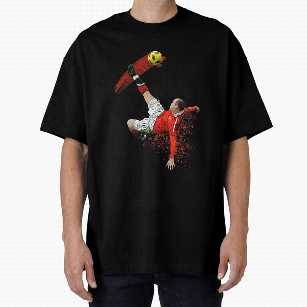 Wayne Rooney Oversized T-Shirt Bring International Match Energy to FIFA World Cup 2026 USA Canada Mexico for Fans of Cristiano Ronaldo, Haaland and CR7 and Spain, Bringing Football History, Final Match Energy, Crowd Noise and Once in a Lifetime