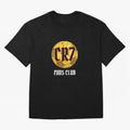 CR7 BLK 2 Oversized T-Shirt Feel Global Football Passion for FIFA World Cup 2026, Inspired by Cristiano Ronaldo, Portugal, Spain and Germany, Retro Football Energy, Iconic Rivalries, Trophy Chase Drama and Stadium Atmosphere; Perfect for People Who