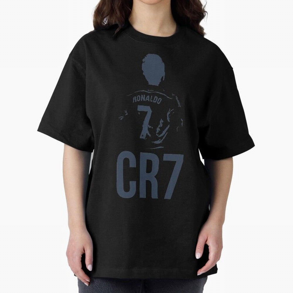CR7 - Cristiano Ronaldo Oversized T-Shirt Feel the FIFA World Cup 2026 USA Canada Mexico Journey through Mbappe and Neymar Highlights, Germany Pride, Stadium Memories, Football Loyalty, International Chants and Championship Tradition; Great for