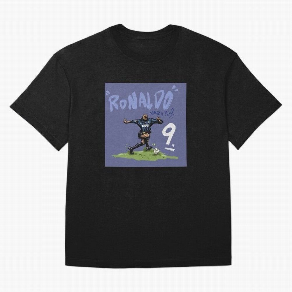 Ronaldo Nazario. Oversized T-Shirt Celebrate Classic Football Spirit in FIFA World Cup 2026 Filled with CR7 and Messi, England, France and Netherlands Energy, Worldwide Fan Energy, Dramatic Goals, Stadium Lights and Championship Celebrations; Ideal