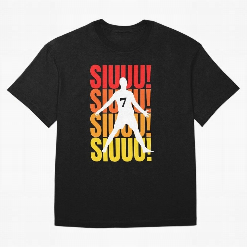 Christiano Ronaldo Siuuu Oversized T-Shirt Live the Energy of Global Football Passion for FIFA World Cup 2026 Group Stage, Connected to Messi, Neymar and Mbappe, Germany, Soccer Culture, Superstar Moments, National Team Dreams and Competitive Fire;