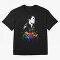 Christiano Ronaldo Focused Oversized T-Shirt Celebrate Unforgettable Nights in Global Football Passion for FIFA World Cup 2026 USA Canada Mexico, Celebrating Messi, CR7 and Mbappe, England and Germany, Championship Spirit, Famous Goals, Roaring