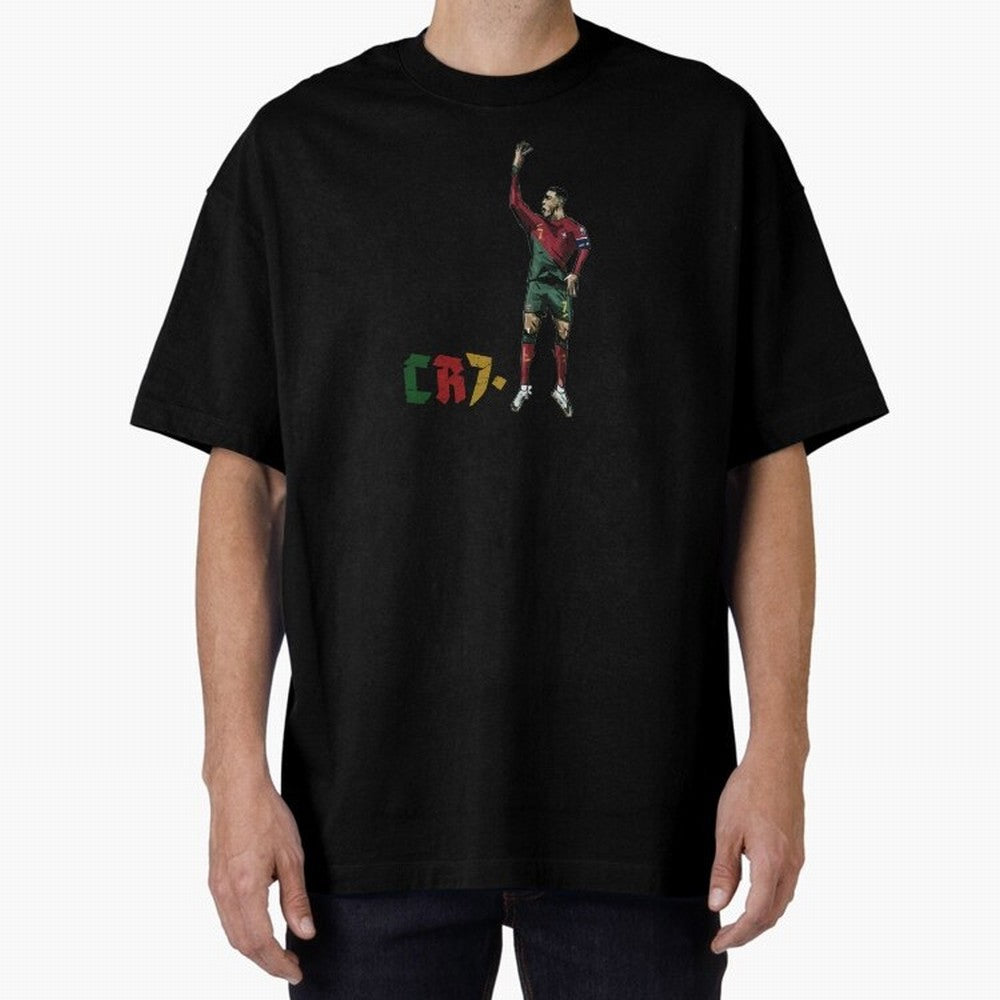 CR7. Oversized T-Shirt Join Supporters Worldwide for the FIFA World Cup 2026 USA Canada Mexico Journey through CR7 Highlights, England Pride, Stadium Chants, National Pride, Trophy Dreams and Unforgettable Football Memories; Perfect for Fans,