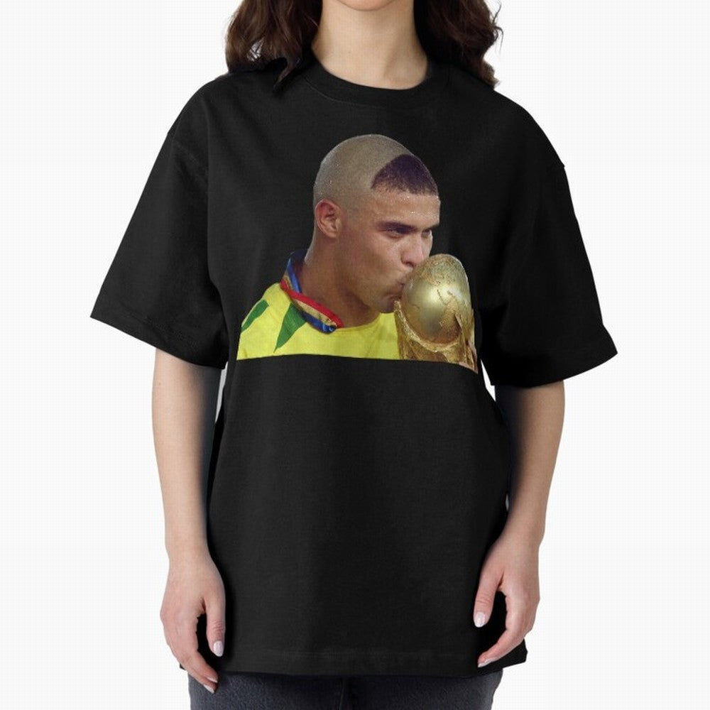 El Fenomeno Oversized T-Shirt Make Game Day About the FIFA World Cup 2026 USA Canada Mexico Journey through Haaland and Mbappe Highlights, Argentina Pride, Vintage Soccer Flavor, Modern Football Stars, National Flags and Final Night Emotion; Ideal