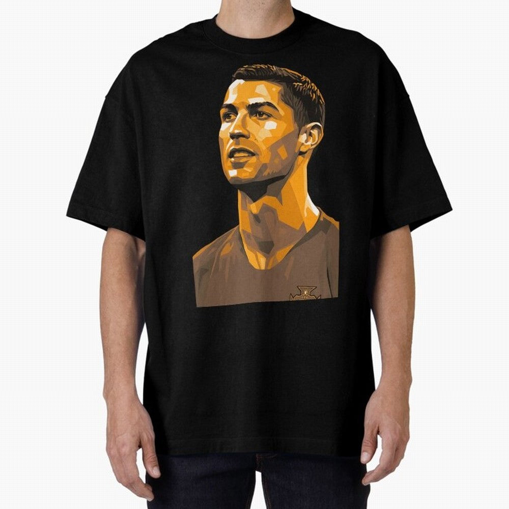 Ronaldo Oversized T-Shirt Celebrate Football Dreams Across FIFA World Cup 2026 Group Stage Spirit, Connected to Spain and Netherlands, Messi, Neymar and Mbappe, Tournament Hype, Historic Matchups, Family Viewing Parties and Global Sports Pride;
