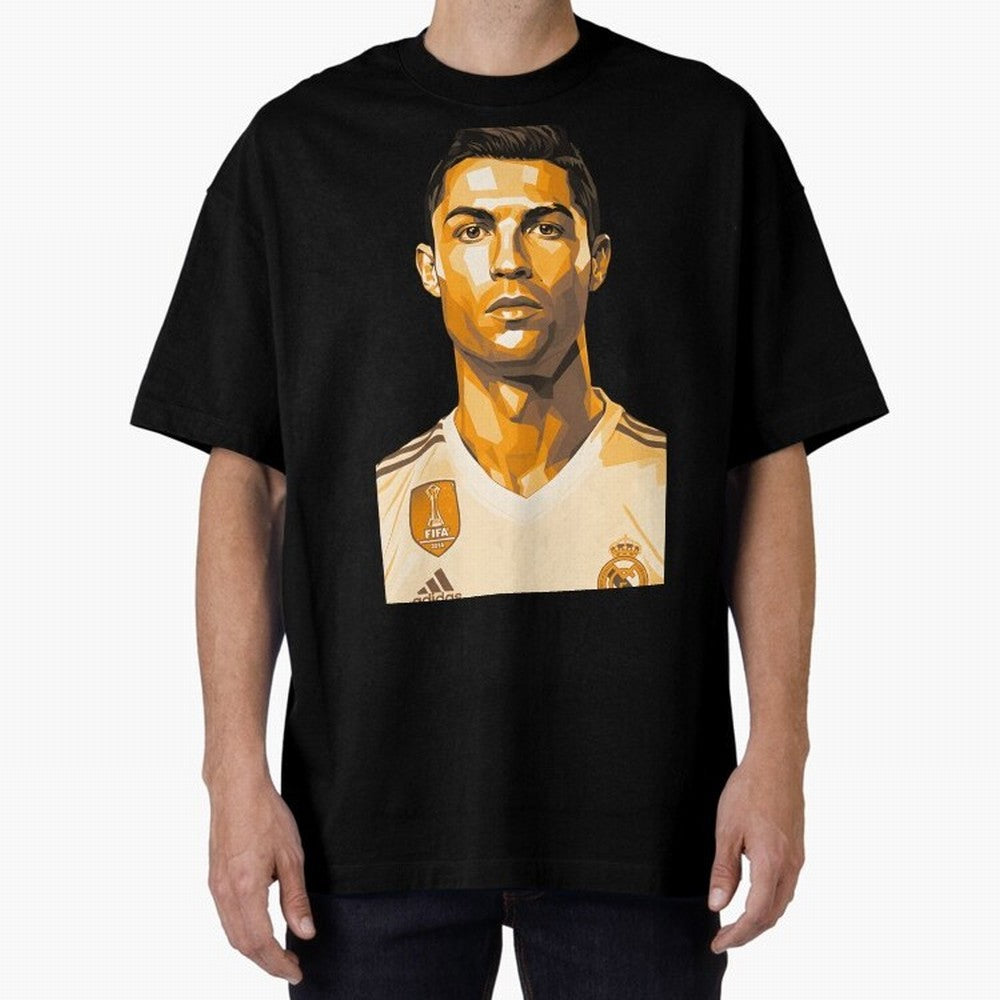 Ronaldo Oversized T-Shirt Discover Match Day Hype around FIFA World Cup 2026, Cristiano Ronaldo, Haaland and CR7, England, France and Netherlands, Football Festival Excitement, Trophy Ambitions, Country Rivalries and Star Player Buzz; Made for Die