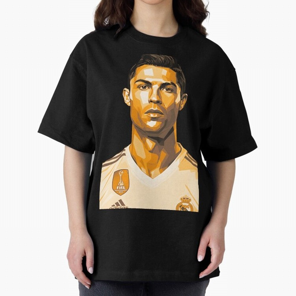 Ronaldo Oversized T-Shirt Discover Match Day Hype around FIFA World Cup 2026, Cristiano Ronaldo, Haaland and CR7, England, France and Netherlands, Football Festival Excitement, Trophy Ambitions, Country Rivalries and Star Player Buzz; Made for Die