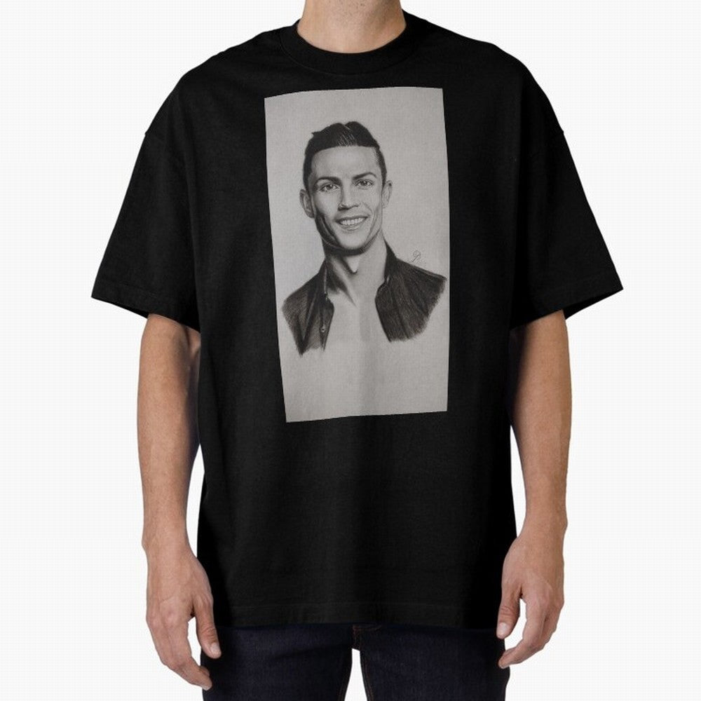 CR7 Oversized T-Shirt Support Iconic Players in FIFA World Cup 2026 USA Canada Mexico Centered on Neymar, Portugal, Spain and Germany Energy, Goal Celebration Energy, Supporter Heritage, Football Icons and Worldwide Tournament Joy; Perfect for