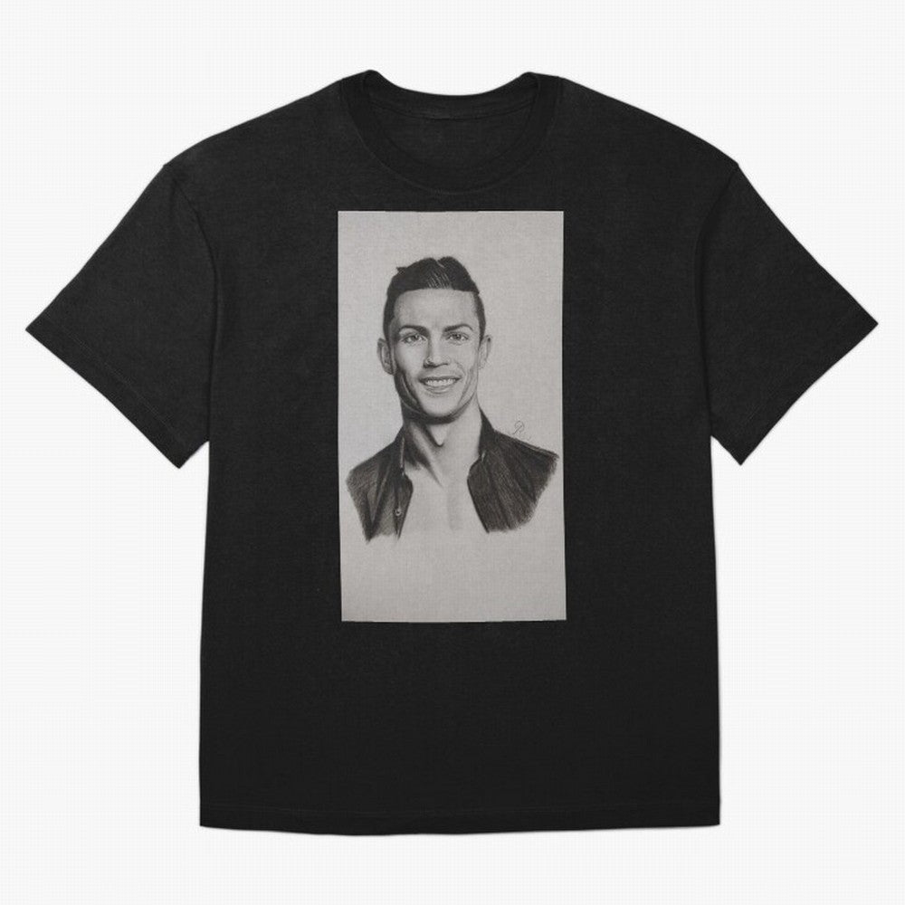 CR7 Oversized T-Shirt Support Iconic Players in FIFA World Cup 2026 USA Canada Mexico Centered on Neymar, Portugal, Spain and Germany Energy, Goal Celebration Energy, Supporter Heritage, Football Icons and Worldwide Tournament Joy; Perfect for