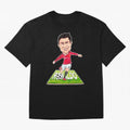 Cristiano Ronaldo Oversized T-Shirt Celebrate the Road through FIFA World Cup 2026 for Fans of Messi, CR7 and Mbappe and Argentina, Bringing Supporter Pride, Iconic Celebrations, Legendary Names and Global Match Day Energy; Ideal for Fans Who