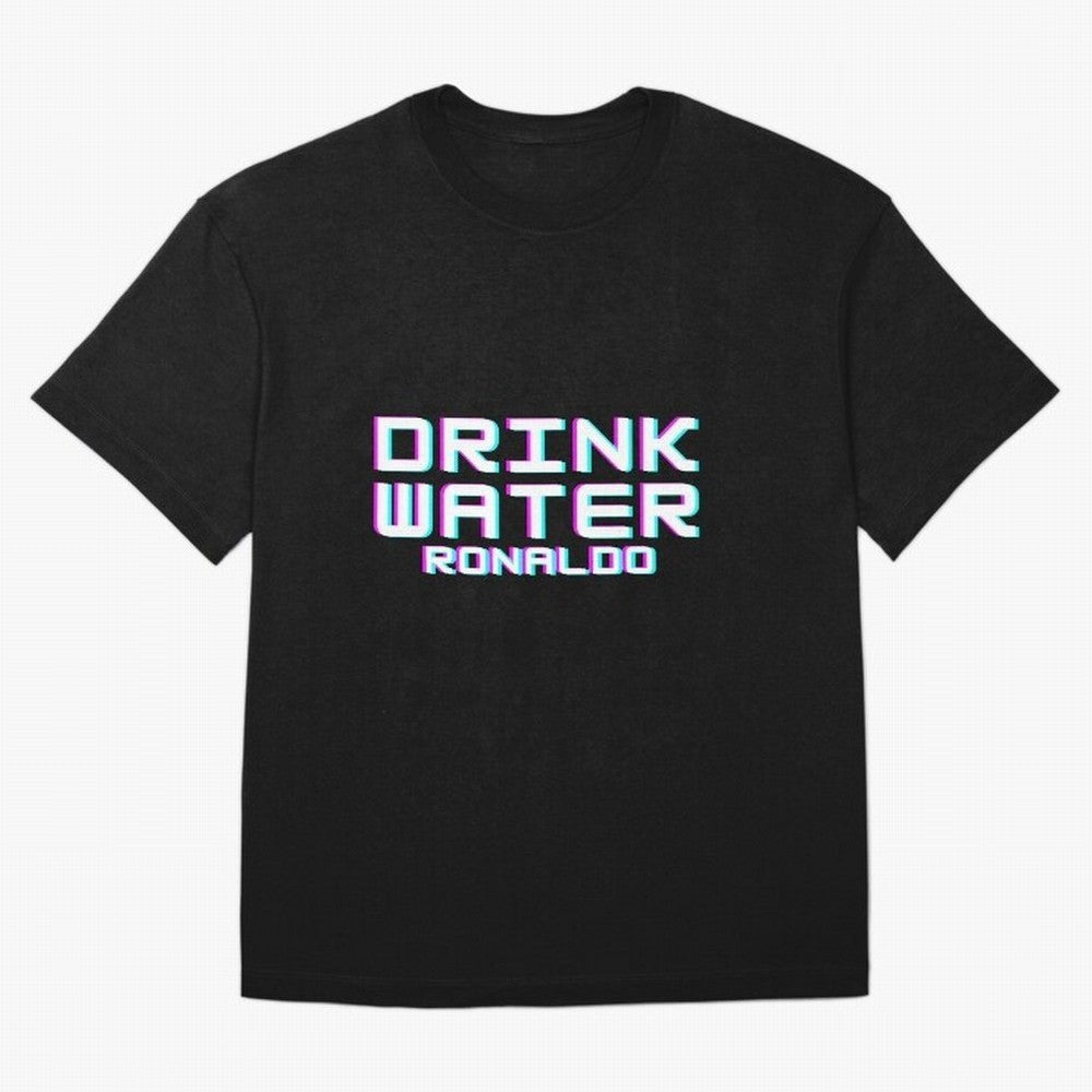 drink water ronaldo Oversized T-Shirt Bring Supporter Culture to Match Day Hype around FIFA World Cup 2026, CR7 and Messi, Germany, Worldwide Fan Energy, Dramatic Goals, Stadium Lights and Championship Celebrations; Ideal for Passionate Fans Who