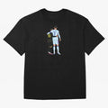 Messi and Ronaldo Reunion Illustration Oversized T-Shirt Showcase FIFA World Cup 2026 Group Stage Spirit, with Argentina, CR7 and Messi, Stadium Chants, National Pride, Trophy Dreams and Unforgettable Football Memories; Perfect for Supporters Who