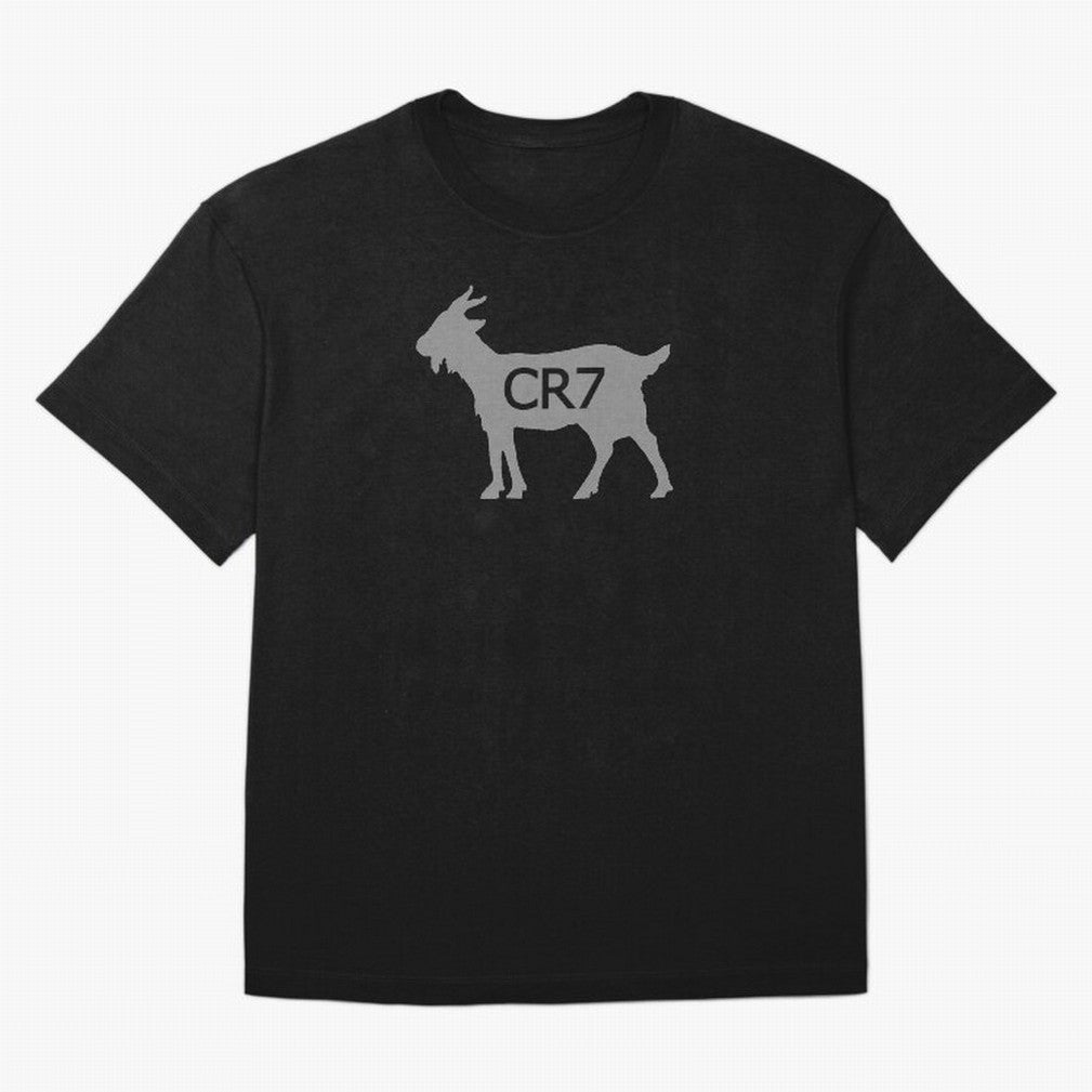 CR7 GOAT Grey 2 Oversized T-Shirt Bring Champion Energy into the FIFA World Cup 2026 Group Stage Journey through Messi, CR7 and Mbappe Highlights, France Pride, Football Passion, Legendary Performances, Festival Vibes and Supporter Community; Ideal