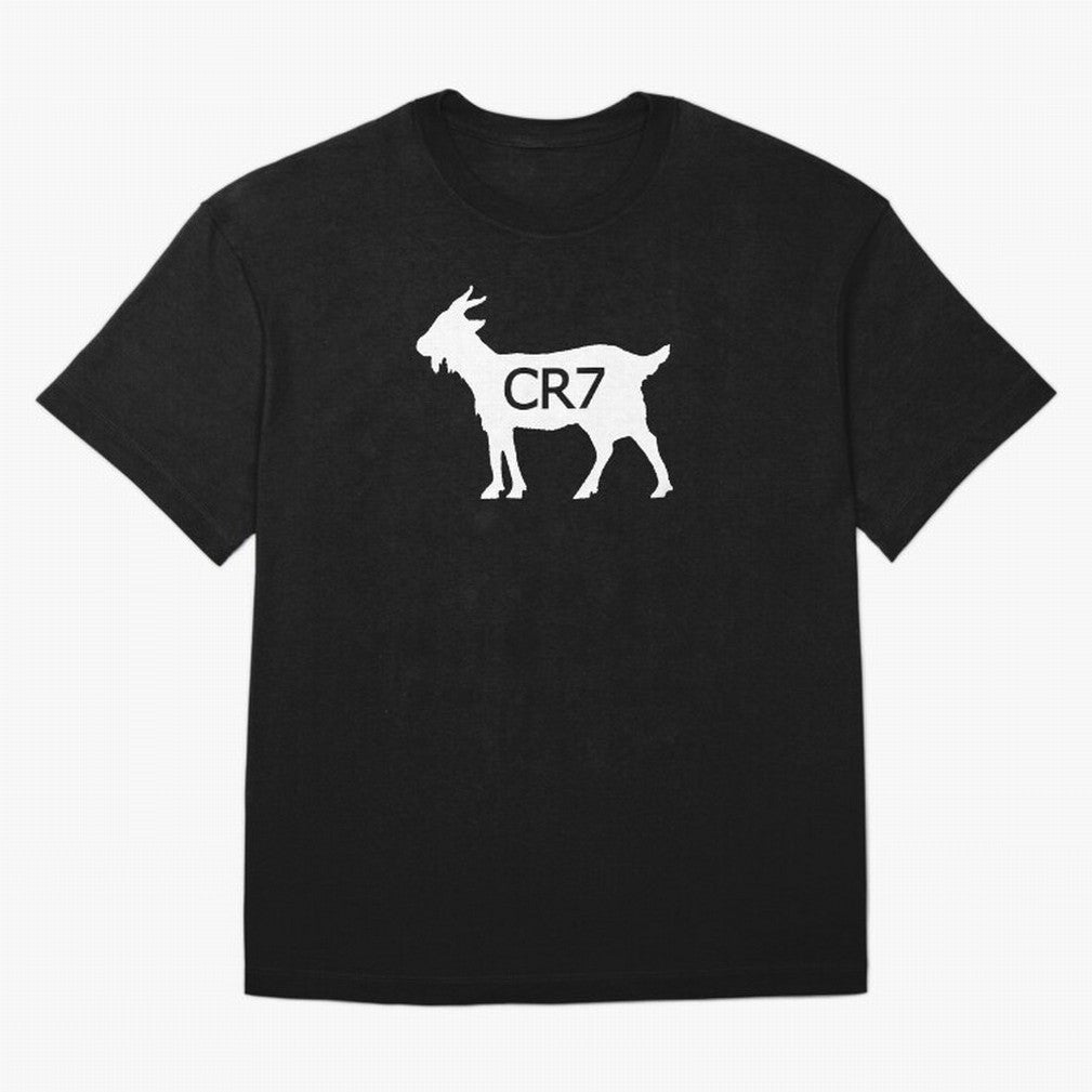 CR7 GOAT Oversized T-Shirt Celebrate Golden Goal Energy in FIFA World Cup 2026 Group Stage for Fans of Mbappe and Argentina, Bringing Retro Football Energy, Iconic Rivalries, Trophy Chase Drama and Stadium Atmosphere; Made for Die Hard Supporters,