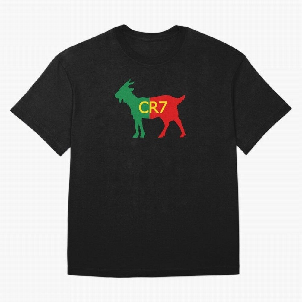 CR7 GOAT Tuga 2 Oversized T-Shirt Support the Legends of FIFA World Cup 2026 Group Stage Filled with Haaland, Portugal, Spain and Germany Energy, Champion Mindset, Group Stage Buzz, Knockout Tension and Passionate Fan Culture; Perfect for People